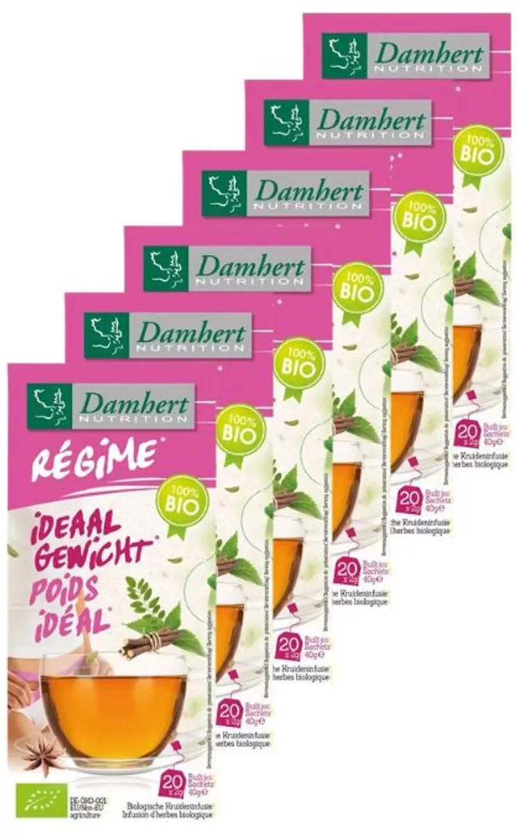 Damhert Régime Ideaal Gewicht Thee - 120 Zakjes