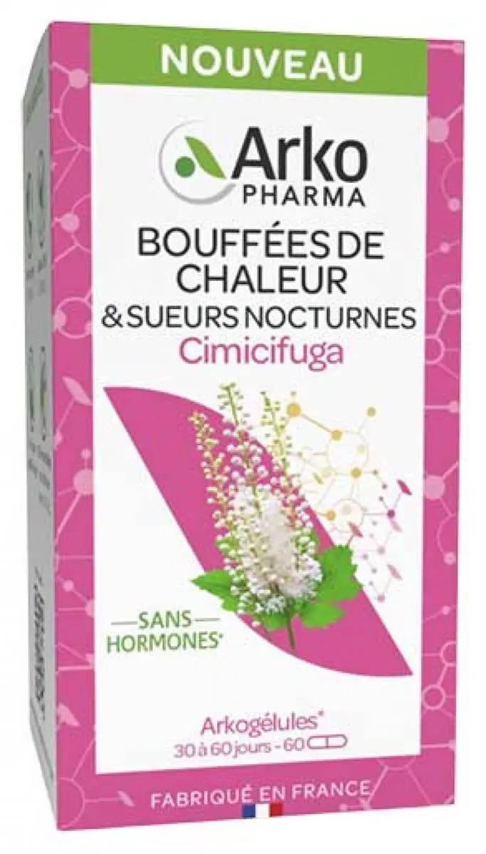 Arkopharma Arkogélules Cimicifuga 60 Capsules