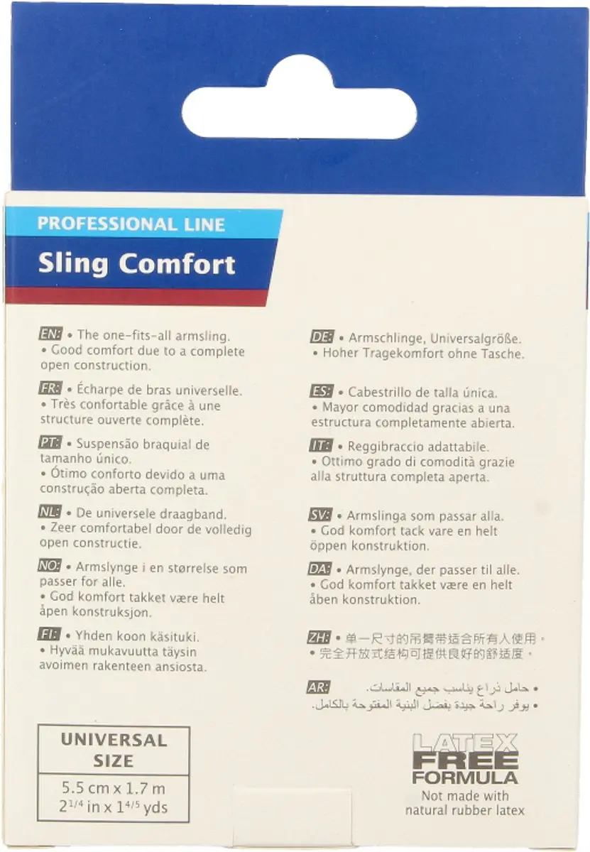 Actimove Sling 190x55cm - Blauw