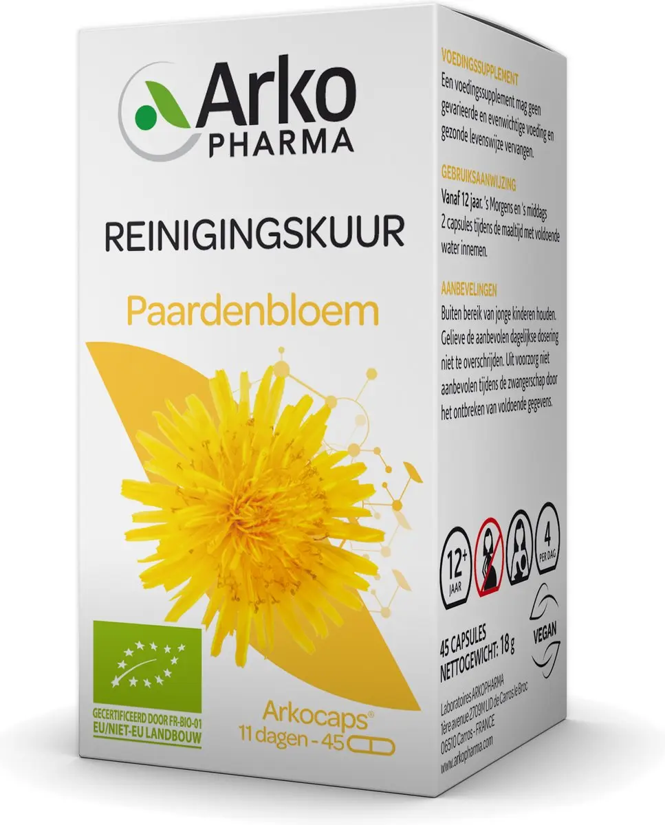 Arkopharma Arkocaps Paardebloem 45 Capsules