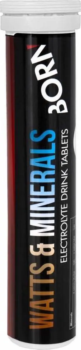 Born Bruistablet Watts & Minerals Orange 80g