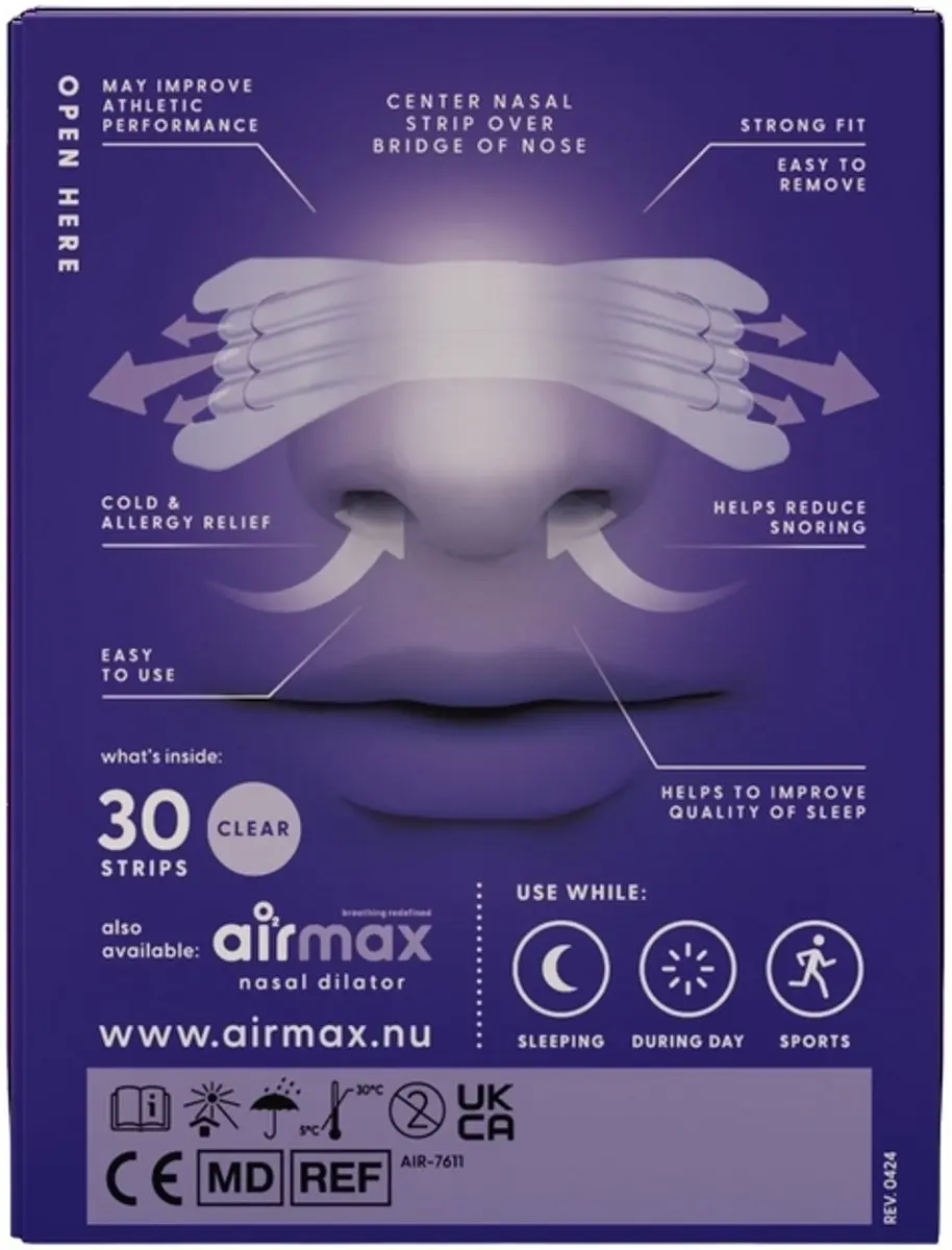 Airmax Nasal Strips - 30 Stuks