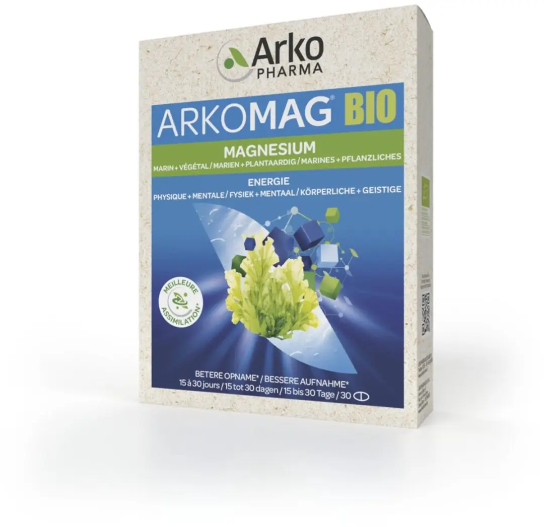 Arkopharma Arkovital Dubbel Magnesium bio 30 tabletten