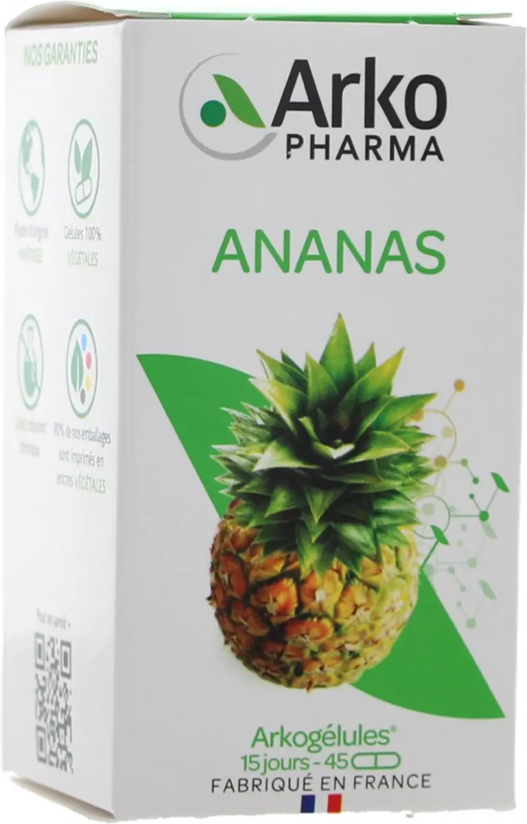 Arkopharma Arkocaps Ananas Plantaardig 45 Stuks