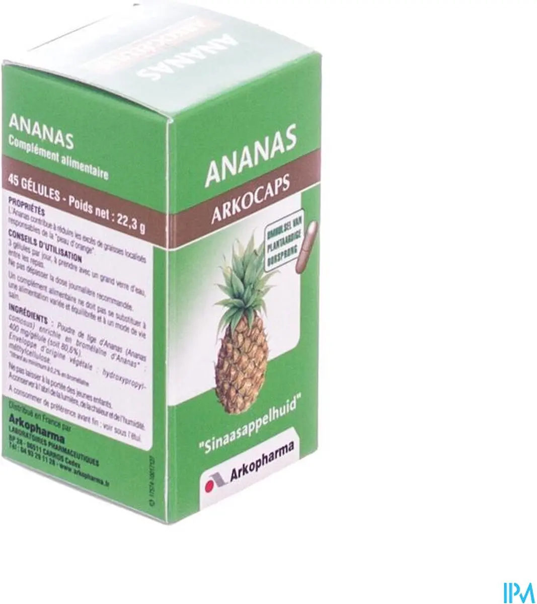Arkopharma Arkocaps Ananas Plantaardig 45 Stuks