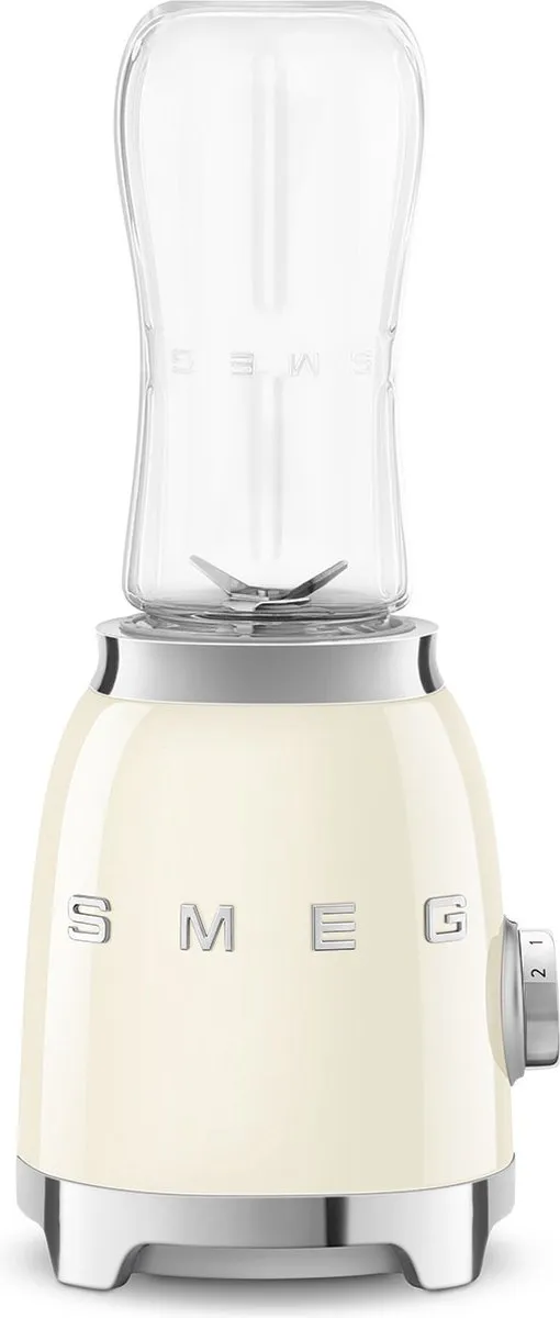 Smeg PBF01CREU Personal Blender 300W - 600ml - Crème