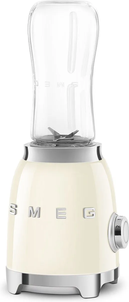 Smeg PBF01CREU Personal Blender 300W - 600ml - Crème