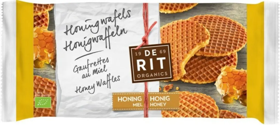 DE RIT Honingwafels 12 Stuks