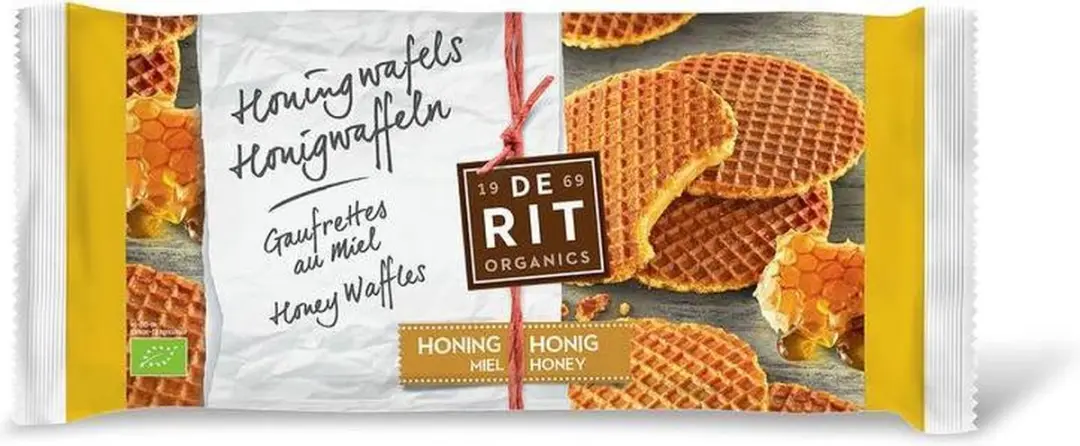 DE RIT Honingwafels 12 Stuks - afbeelding 6 van 6