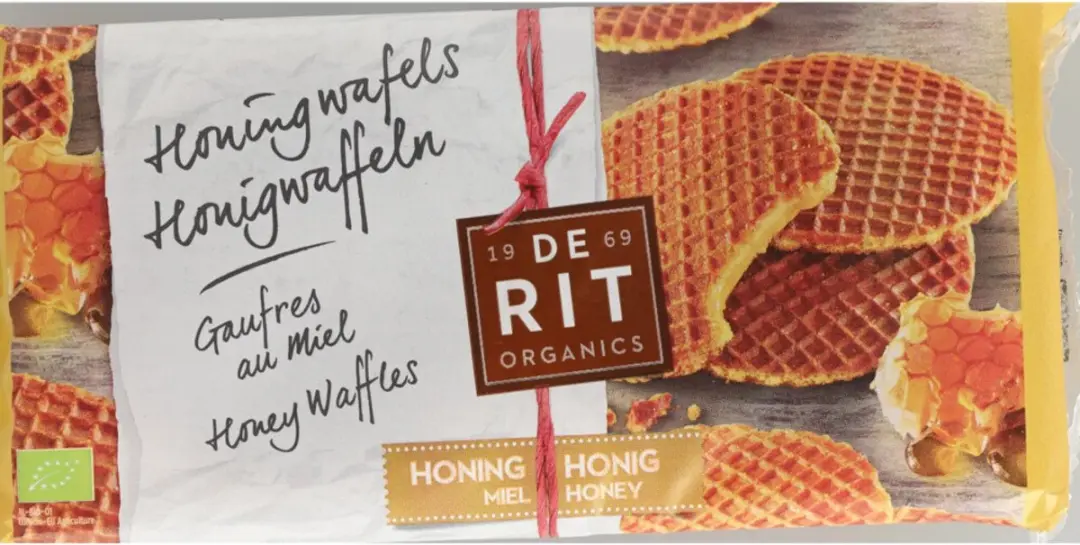 DE RIT Honingwafels 12 Stuks