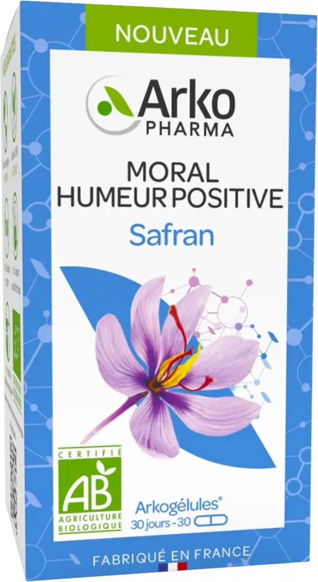 Arkopharma Arkogélules Safran Bio 30 Capsules