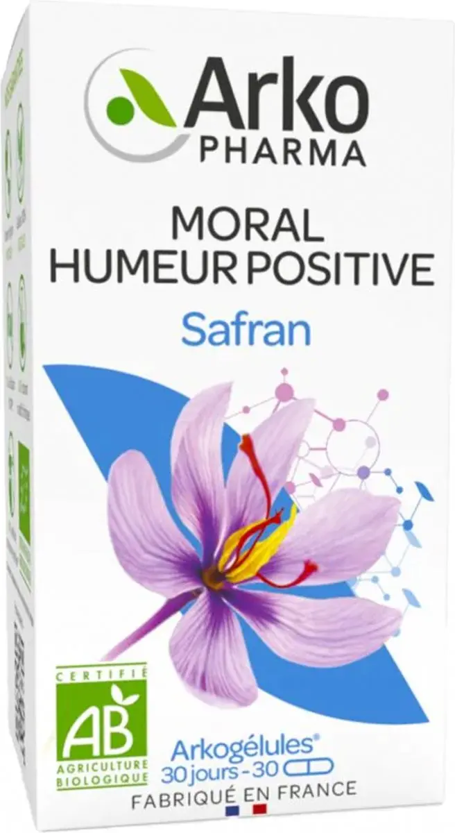 Arkopharma Arkogélules Safran Bio 30 Capsules