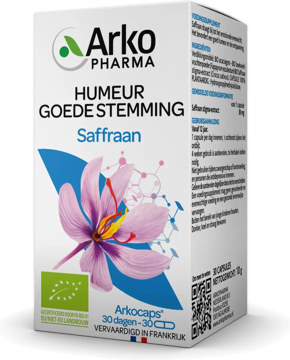 Arkopharma Safraan 30 Capsules