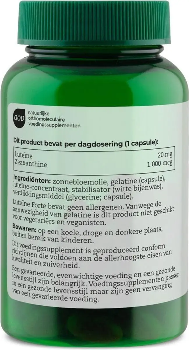 AOV 911 Luteïne Forte 60 Capsules