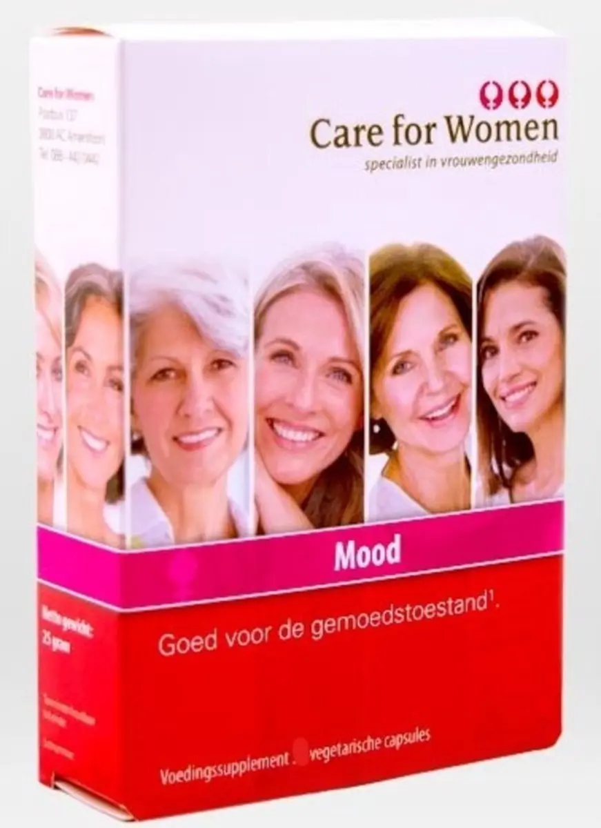 Care For Women Mood Voedingssupplement 60 Capsules