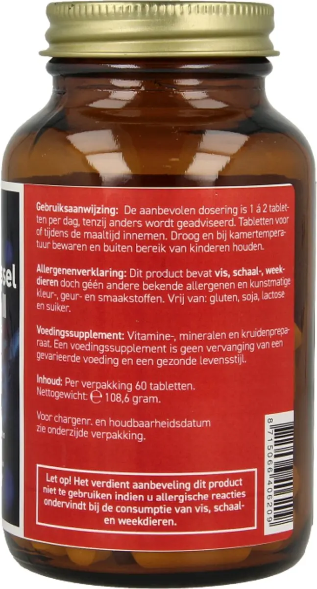 All Natural Groenlipmossel & Collageen II 60 Tabletten
