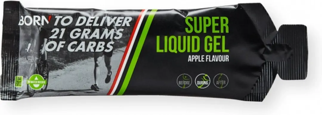 Born Super Liquid Gel Isotone Energiegel Appel