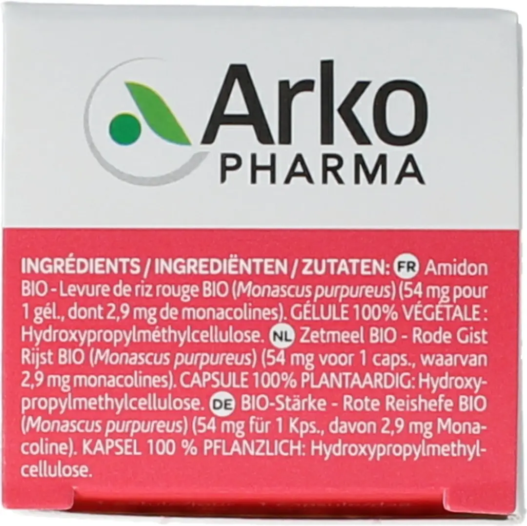 Arkopharma Arkocaps Rode Gist Rijst 45 Capsules