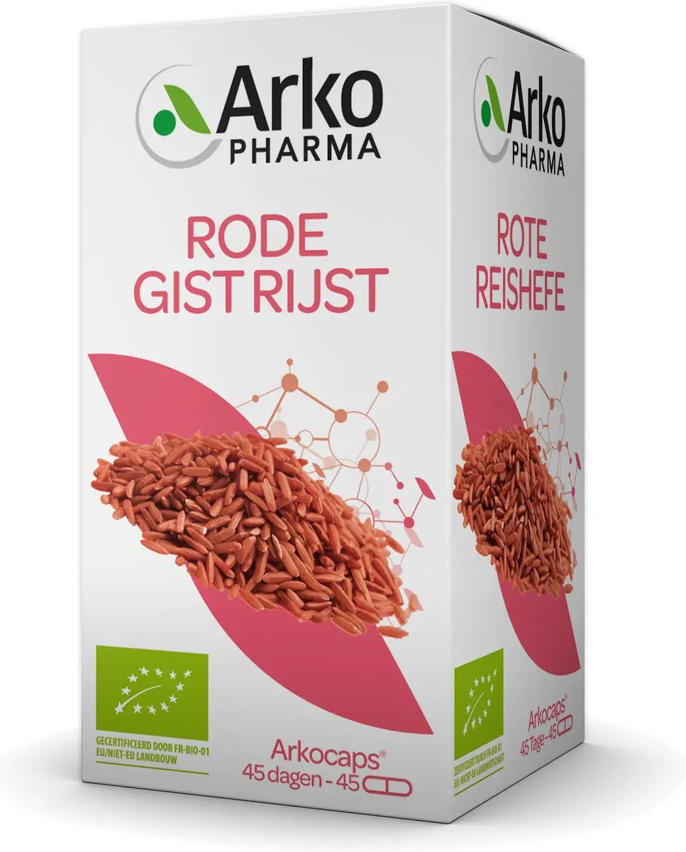 Arkopharma Arkocaps Rode Gist Rijst 45 Capsules