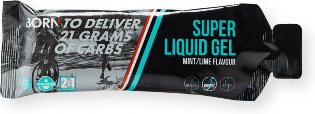 Born Super Liquid Doos Munt & Limoen - 12 Stuks