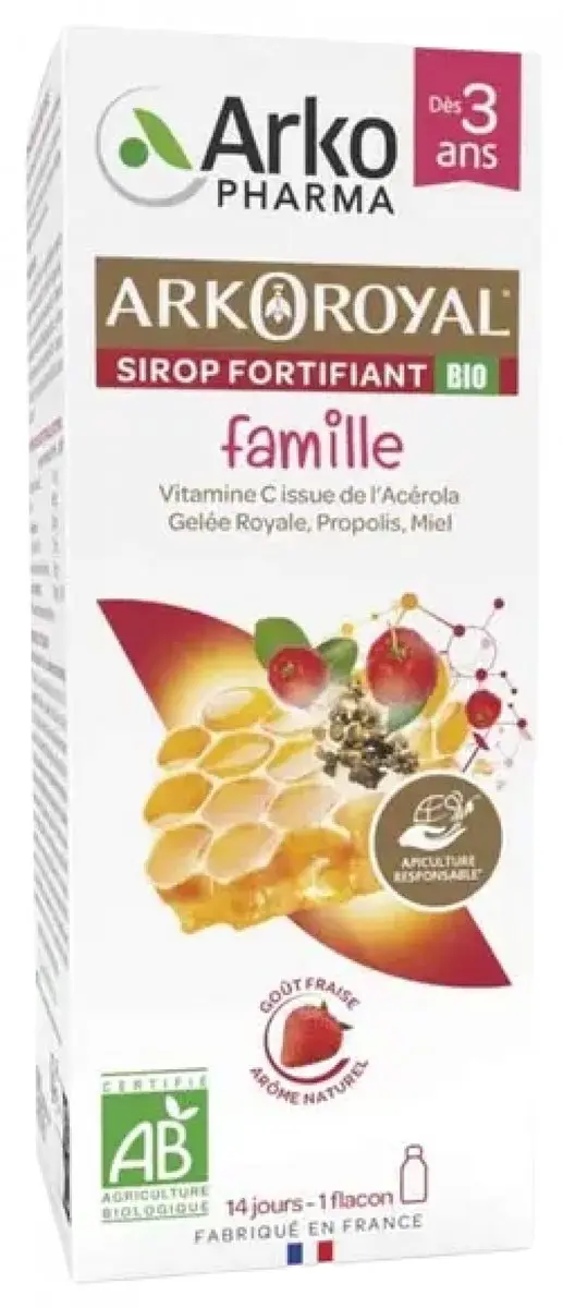 Arkopharma Arkoroyal Bio Versterkende Siroop 140ml