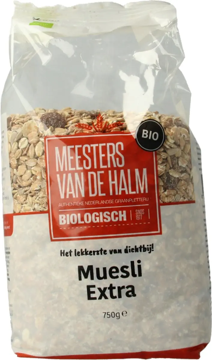 De Halm Muesli Extra 750g - afbeelding 6 van 6