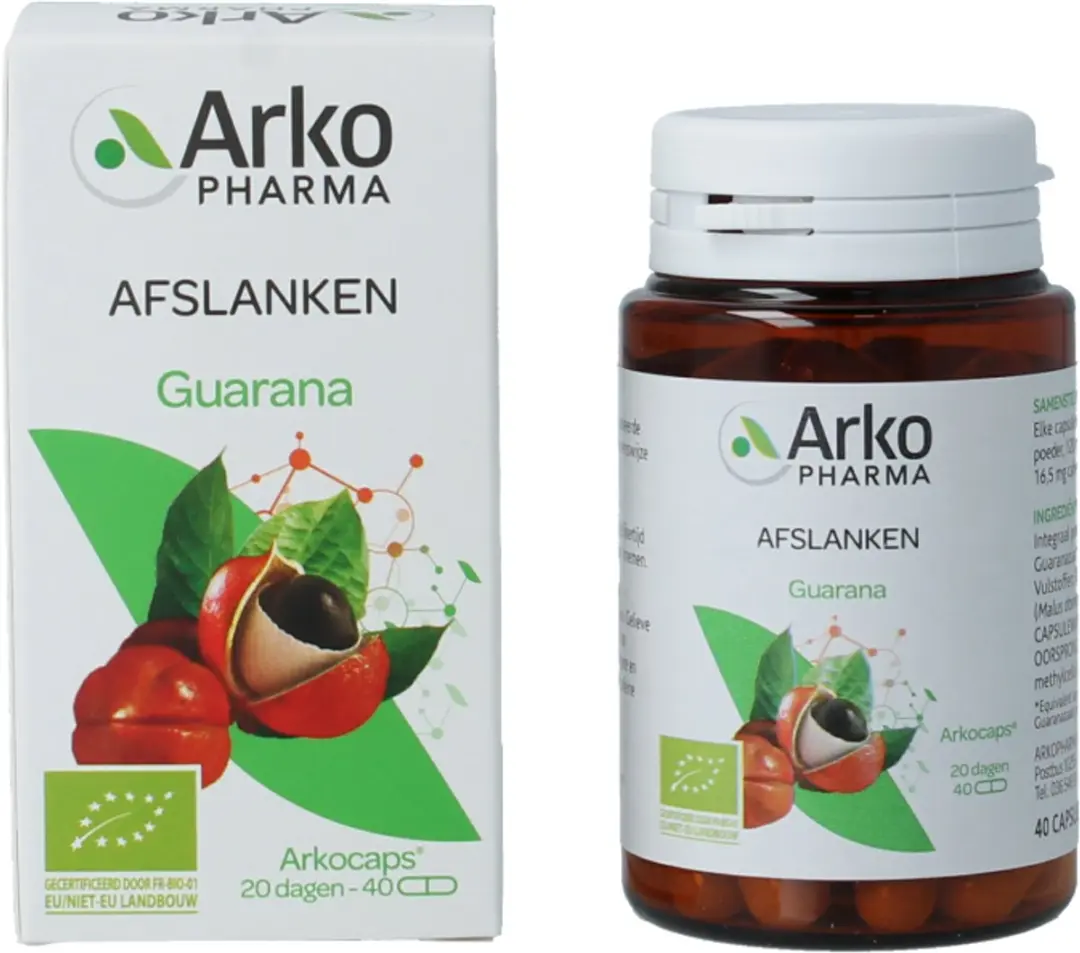 Arkopharma Guarana 40 Capsules