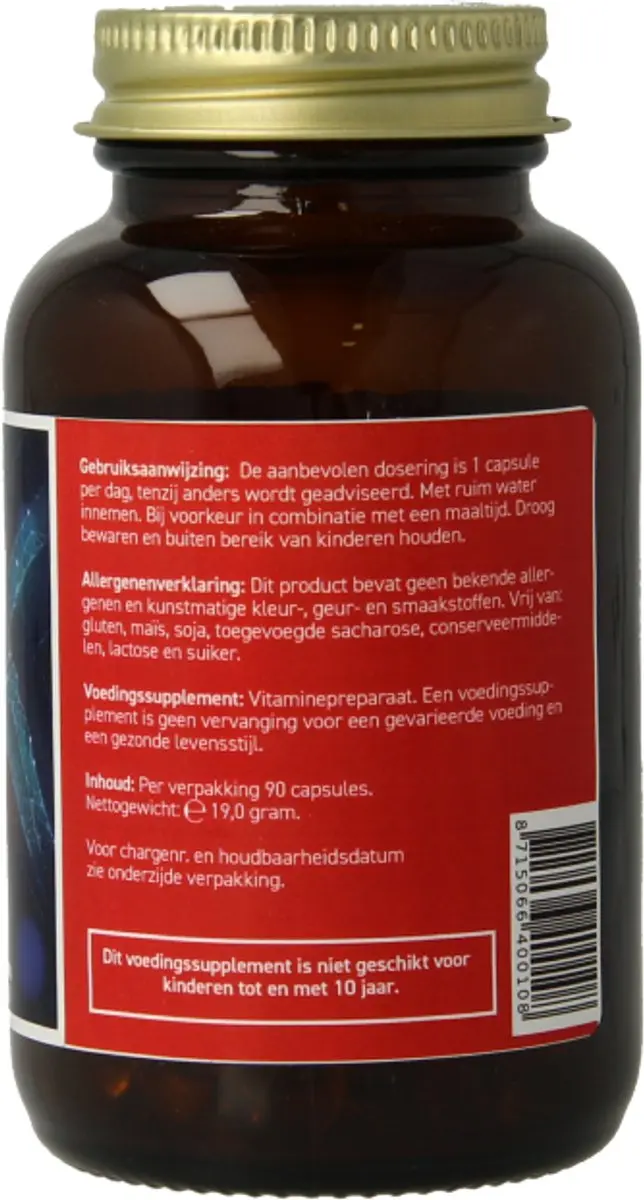 All Natural Vitamine D3 25mcg - 90 Capsules