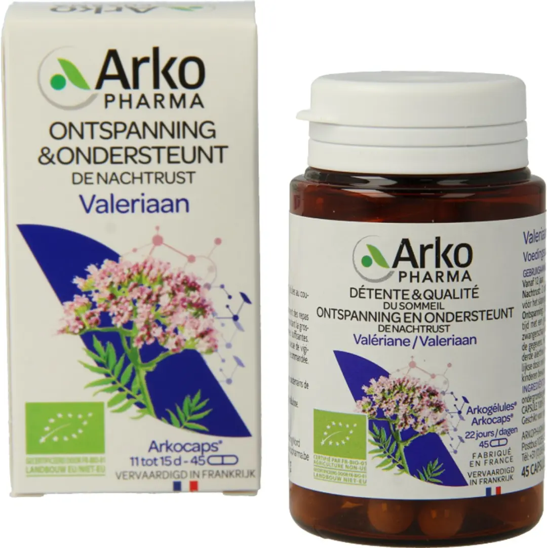 Arkopharma Arkocaps Valeriaan 45 Capsules