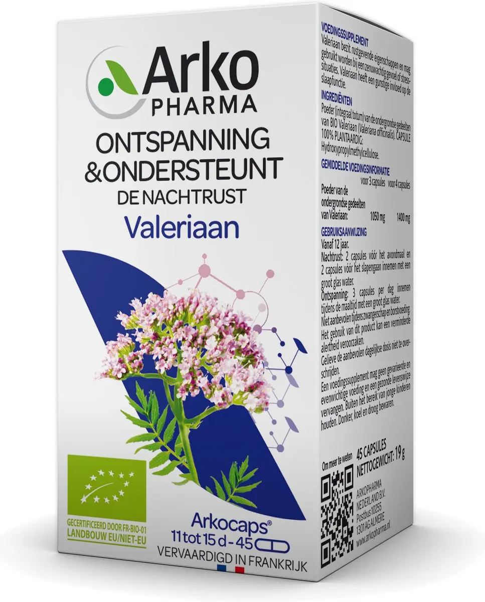 Arkopharma Arkocaps Valeriaan 45 Capsules