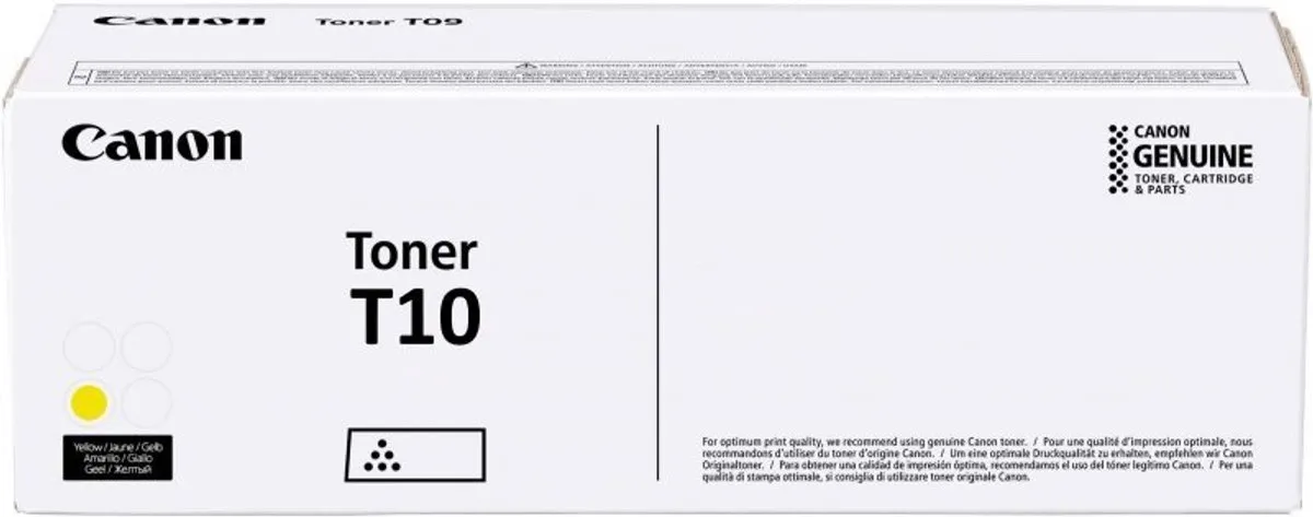 Canon T10 4563C001 Tonercartridge Geel