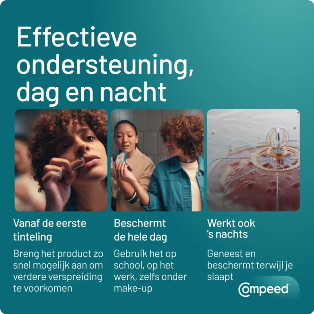 Compeed Koortslippleisters 30 Stuks - Transparant
