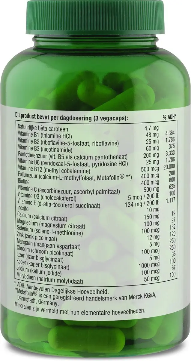 AOV 102 Multi Basis Multivitaminen 120 Vegacaps