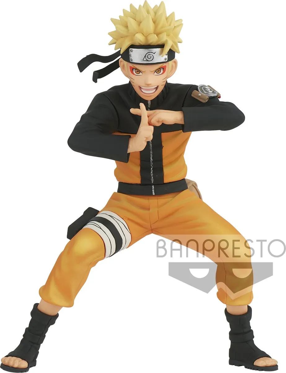 Bandai Banpresto Naruto Shippuden Vibration Stars Nara Shikamaru & Uzumaki Narut