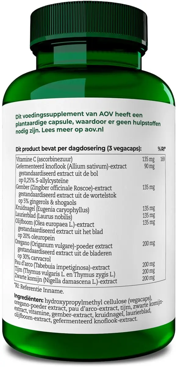 AOV 836 Top Complex 90 Vegetarische Capsules