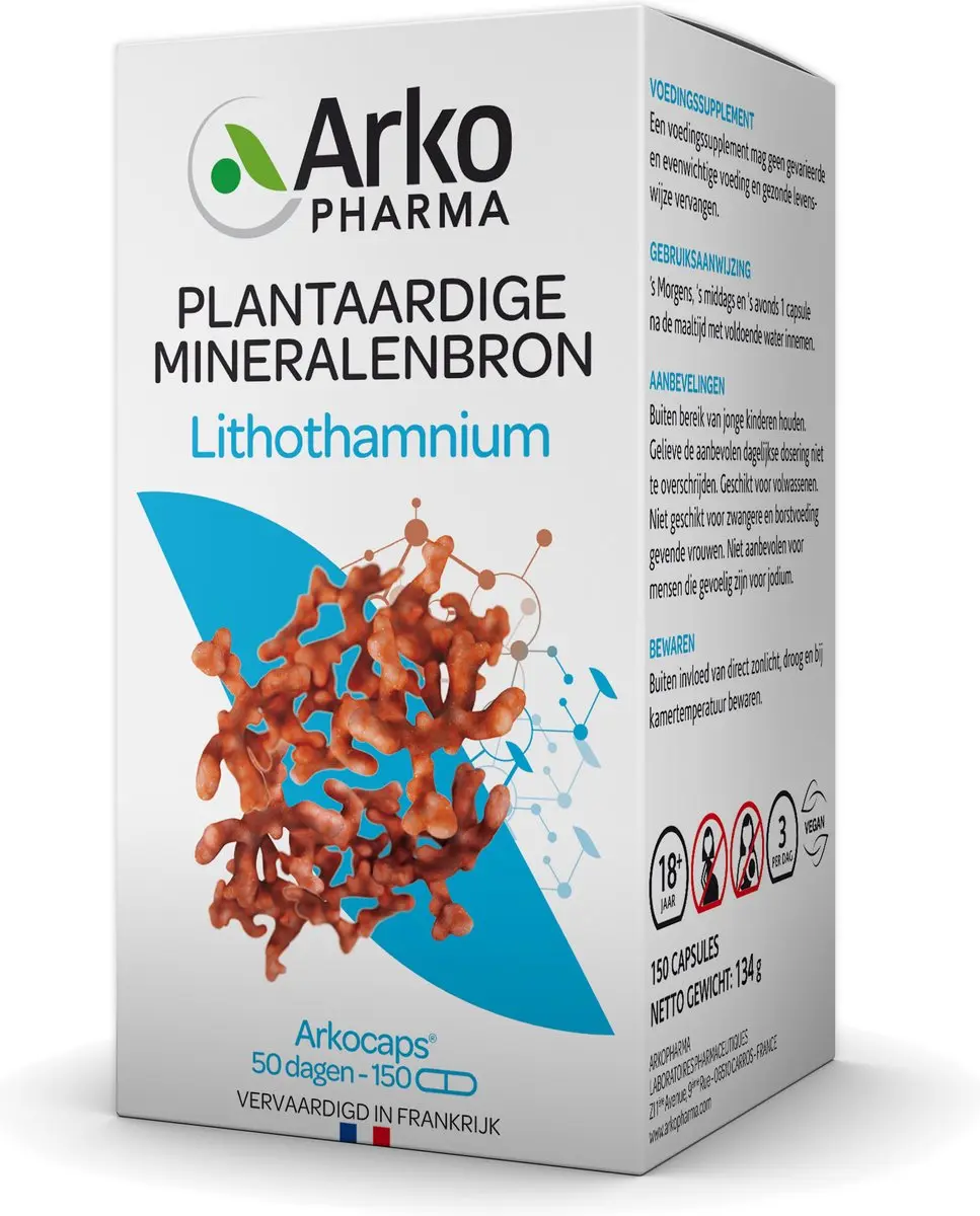 Arkopharma Lithothamnium 150 Capsules