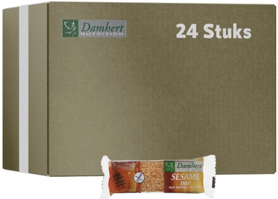 Damhert Traditional Sesambar Glutenvrij - 24x50g