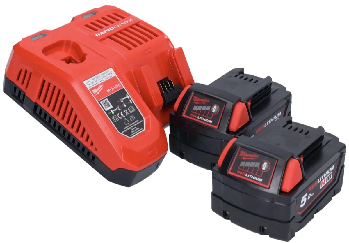 Milwaukee M18 FUEL FPD3-502X Klop-/Schroefboormachine 18V - 2x 5.0Ah - afbeelding 6 van 6