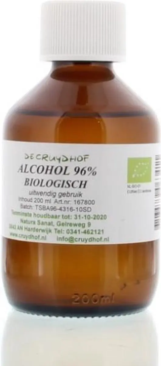 Cruydhof Alcohol 96.2% 200ml