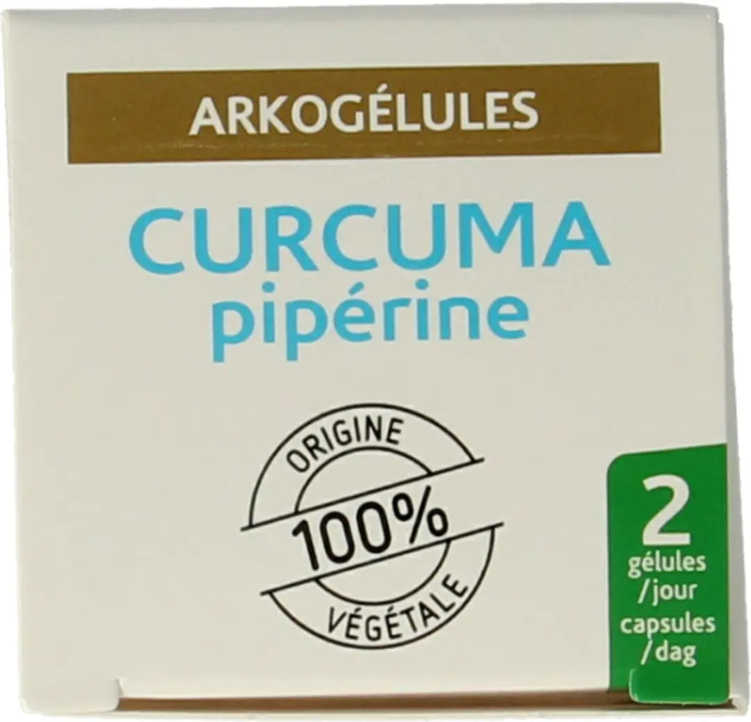Arkocaps Curcuma Piperine Capsules 40CP - 40 Stuks