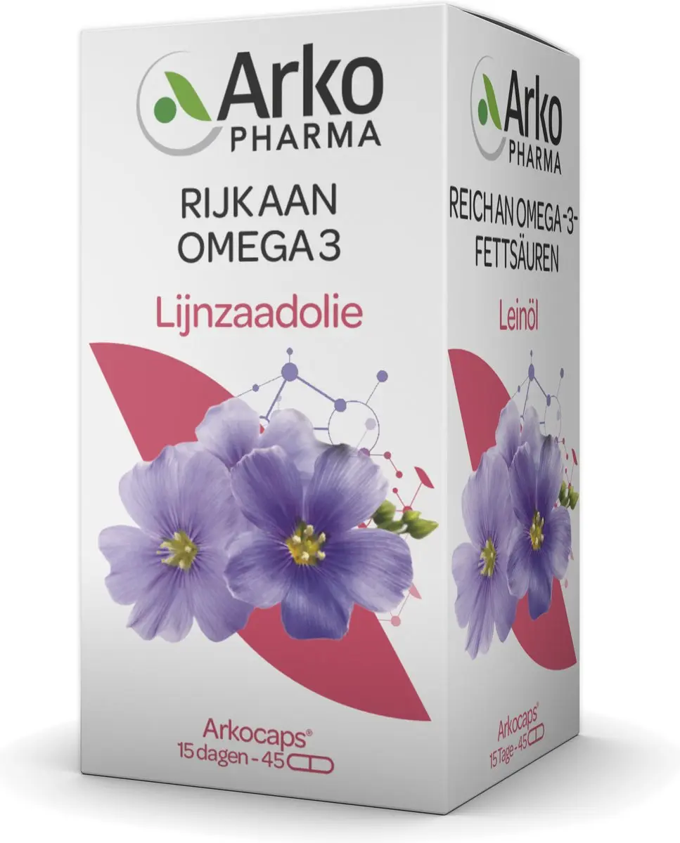 Arkopharma Arkocaps Lijnzaadolie 45g