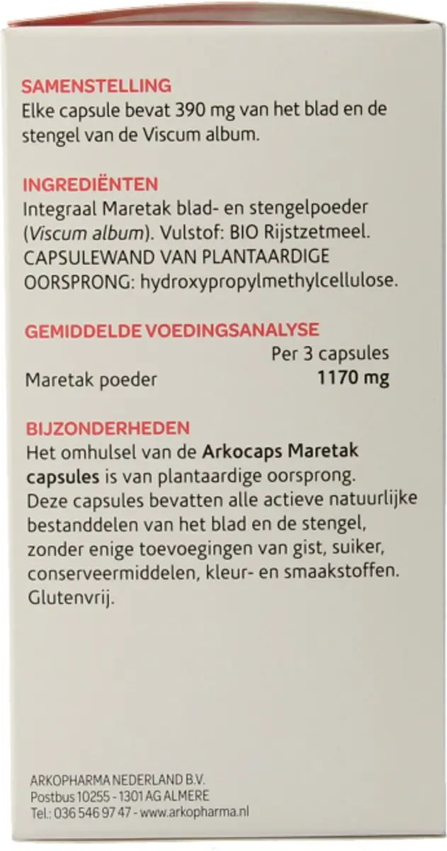 Arkopharma Maretak Capsules 150 Stuks - 150mg