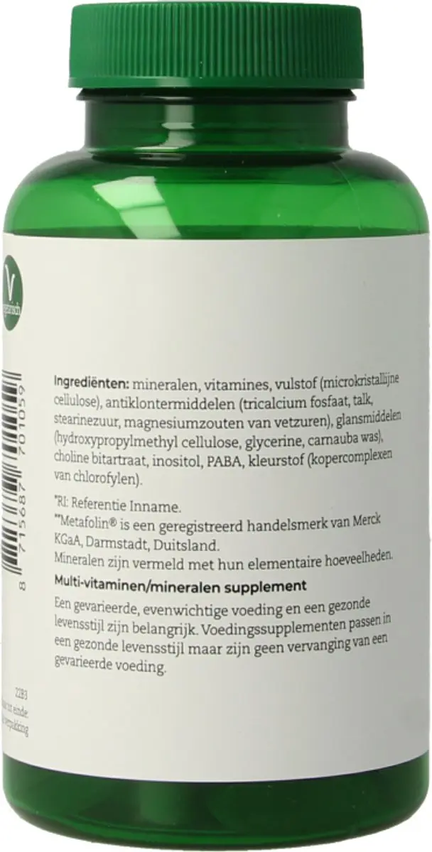 AOV One Daily Multivitaminen 60 tabletten