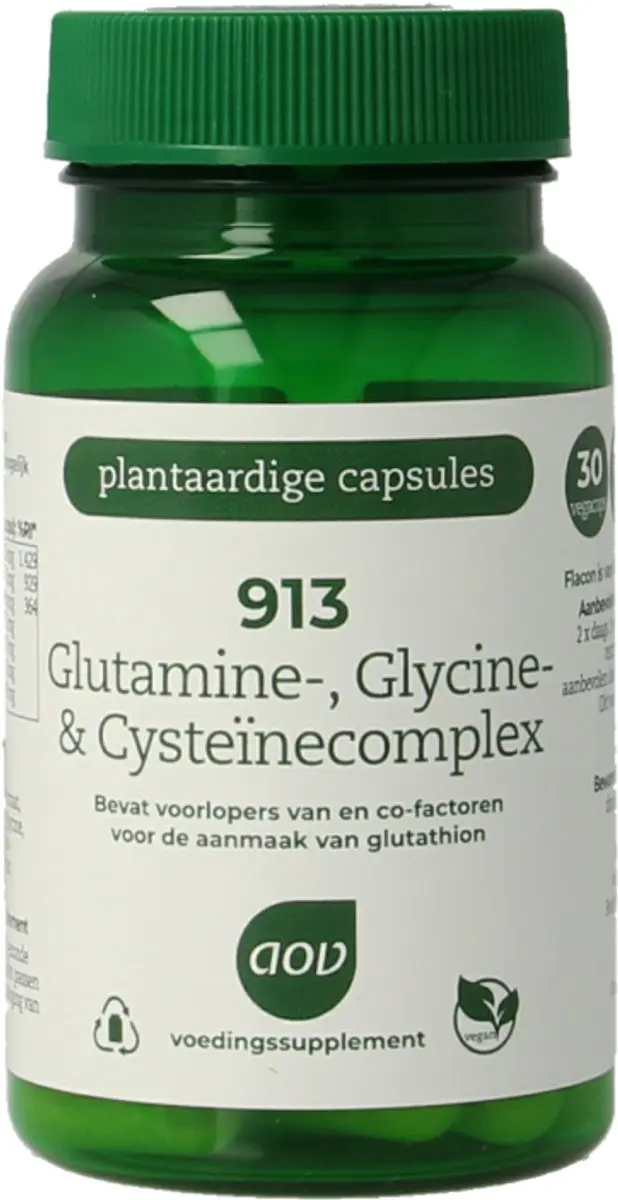 AOV Glutamine Glycine Cysteïnecomplex 30 Vegacaps