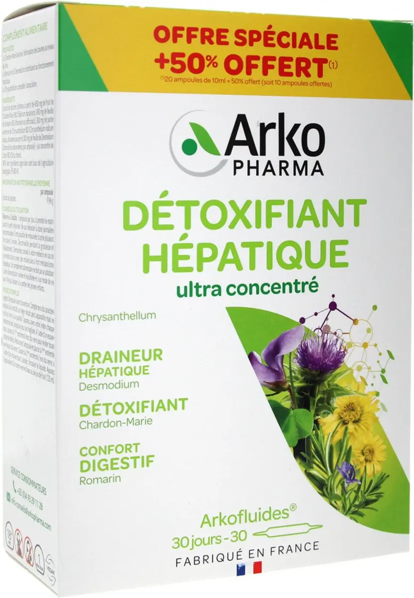 Arkopharma Arkofluides Hepatic Detox 300ml