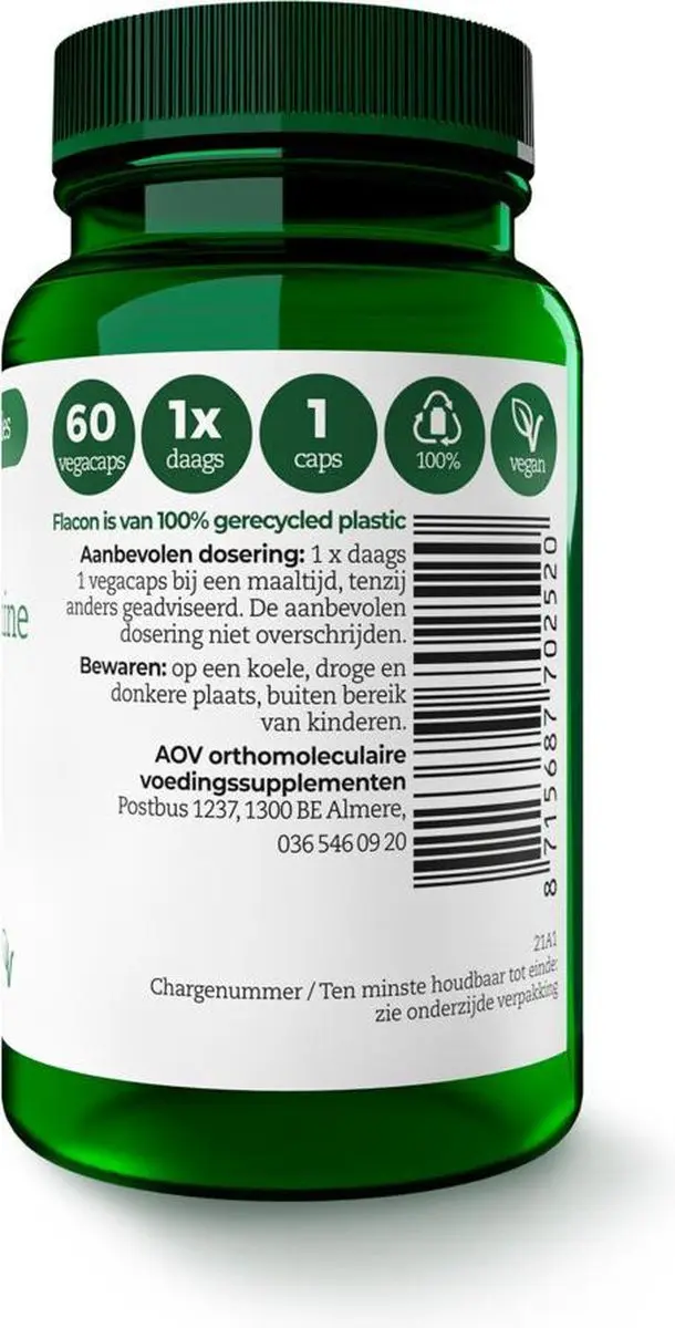 AOV 252 Methylcobalamine 60 Vegacaps