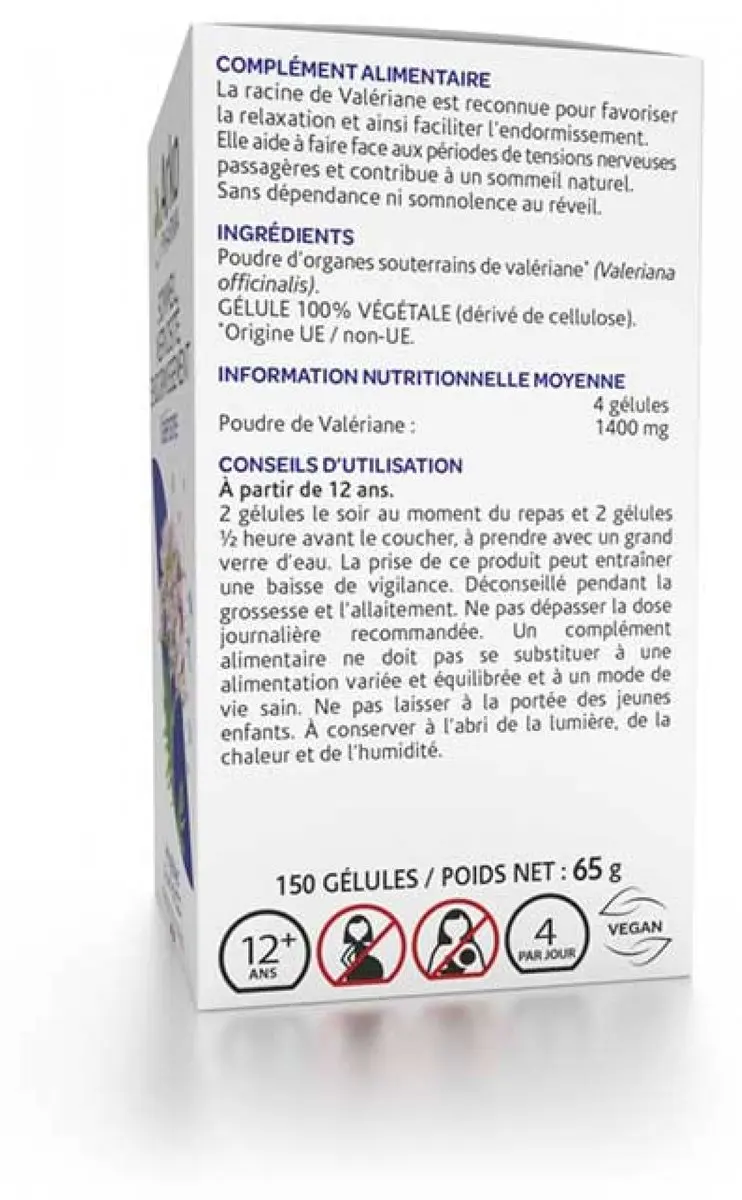 Arkopharma Arkogélules Valeriaan 150 Capsules