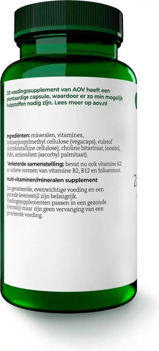 AOV 106 Multi Zwangerschap Multivitaminen 60 Vegacaps