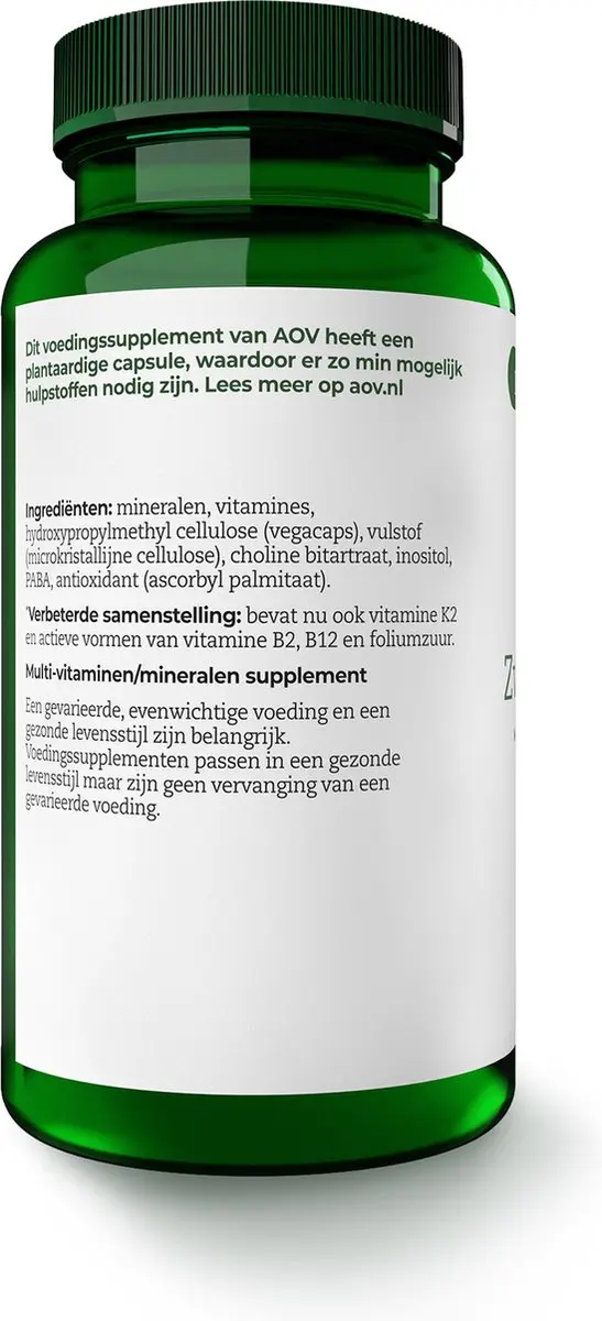 AOV 106 Multi Zwangerschap Multivitaminen 60 Vegacaps