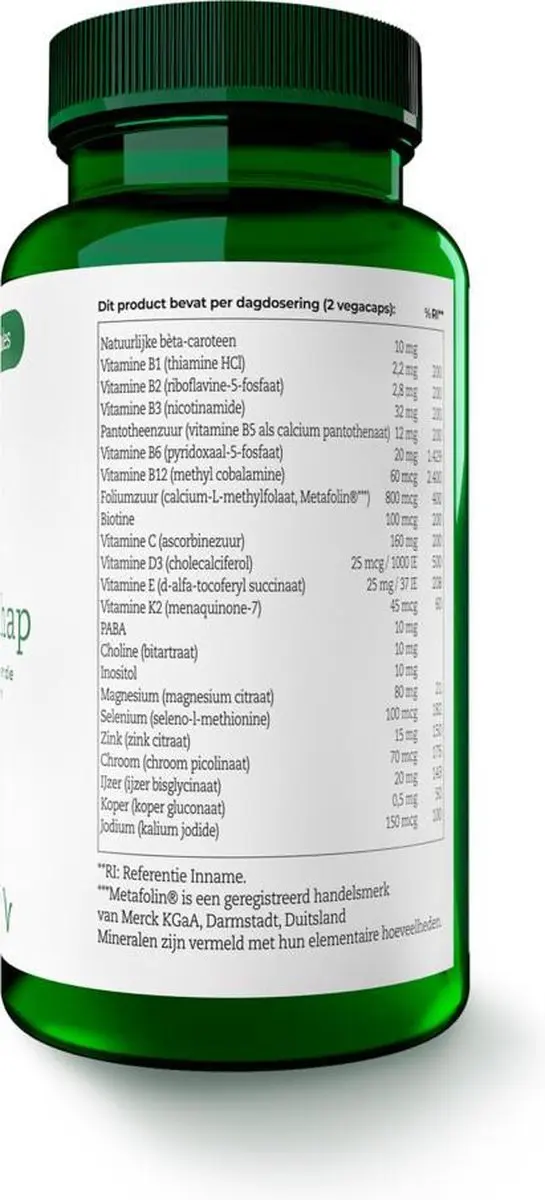 AOV 106 Multi Zwangerschap Multivitaminen 60 Vegacaps
